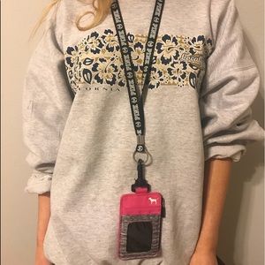Victoria Secret PINK Lanyard Wallet